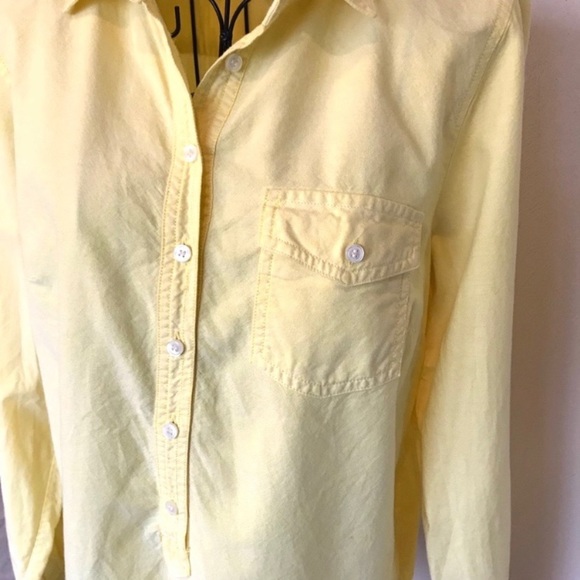 J. Crew Long Sleeve 7 Button Popover Shirt Size S - Picture 3 of 8